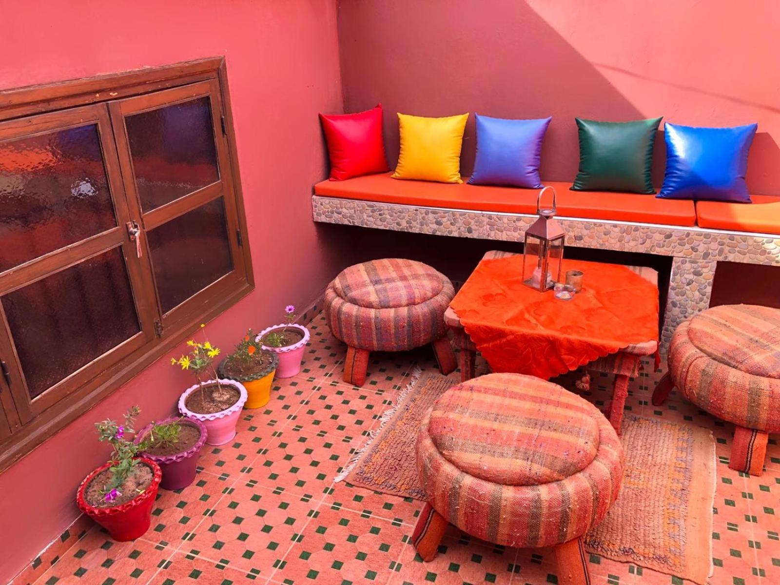 Riad Ramona Lqariya Seyaheya Marrákes Kültér fotó